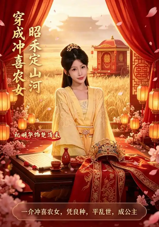 穿成冲喜农女，昭禾定山河(全集)